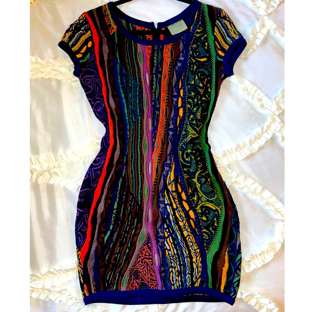 COOGI - mini sweater dress